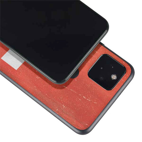 Switzerland Flag Distressed Google Pixel 5a Skin